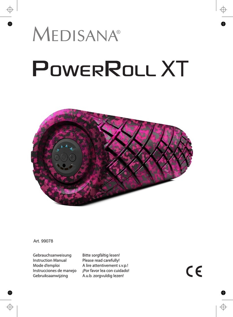 Medisana PowerRoll XT instruction manual