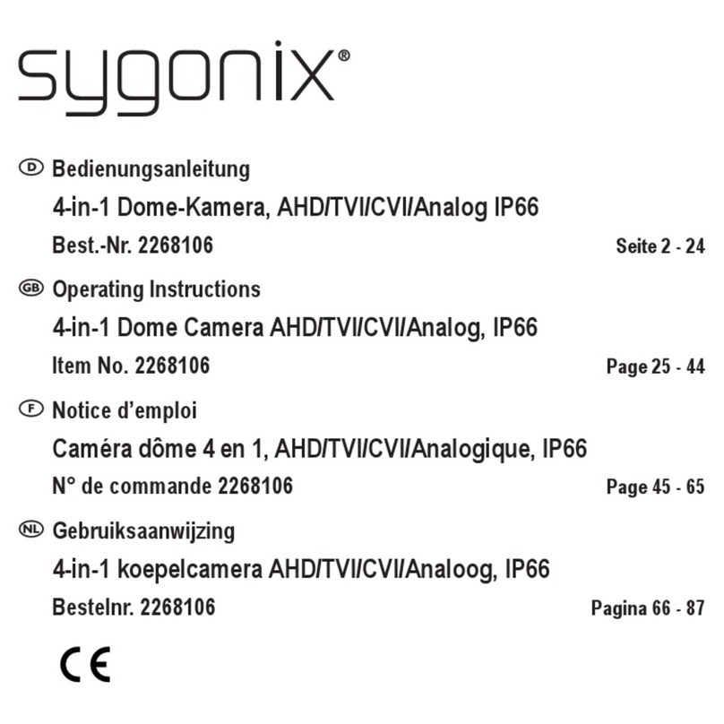 Sygonix 2268106 User manual