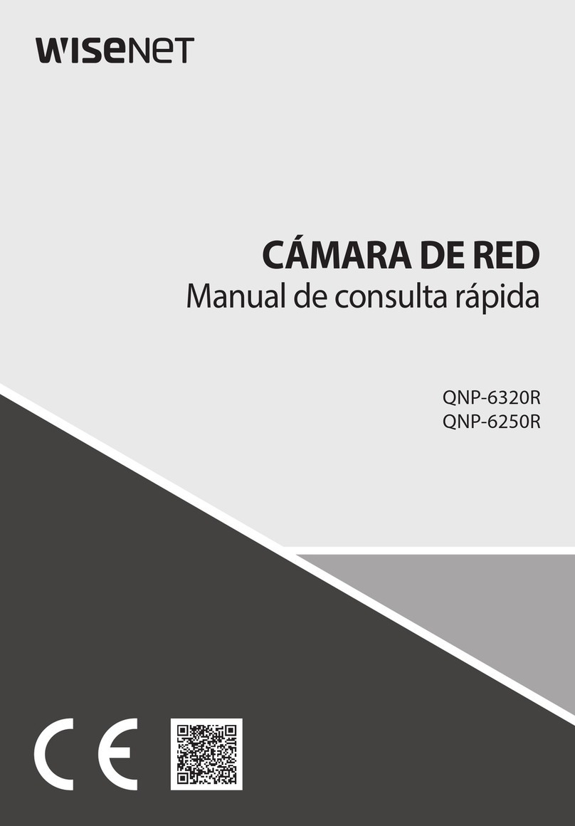 Hanwha Techwin QNP-6250R User manual Hanwha Techwin QNP-6250R User manual