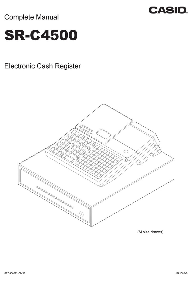 Casio SR-C4500 User manual