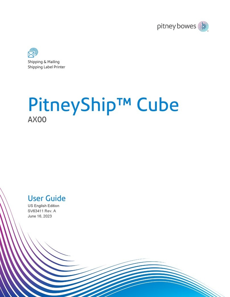 Pitney Bowes PitneyShip Cube AX00 user guide Pitney Bowes PitneyShip Cube AX00 user guide
