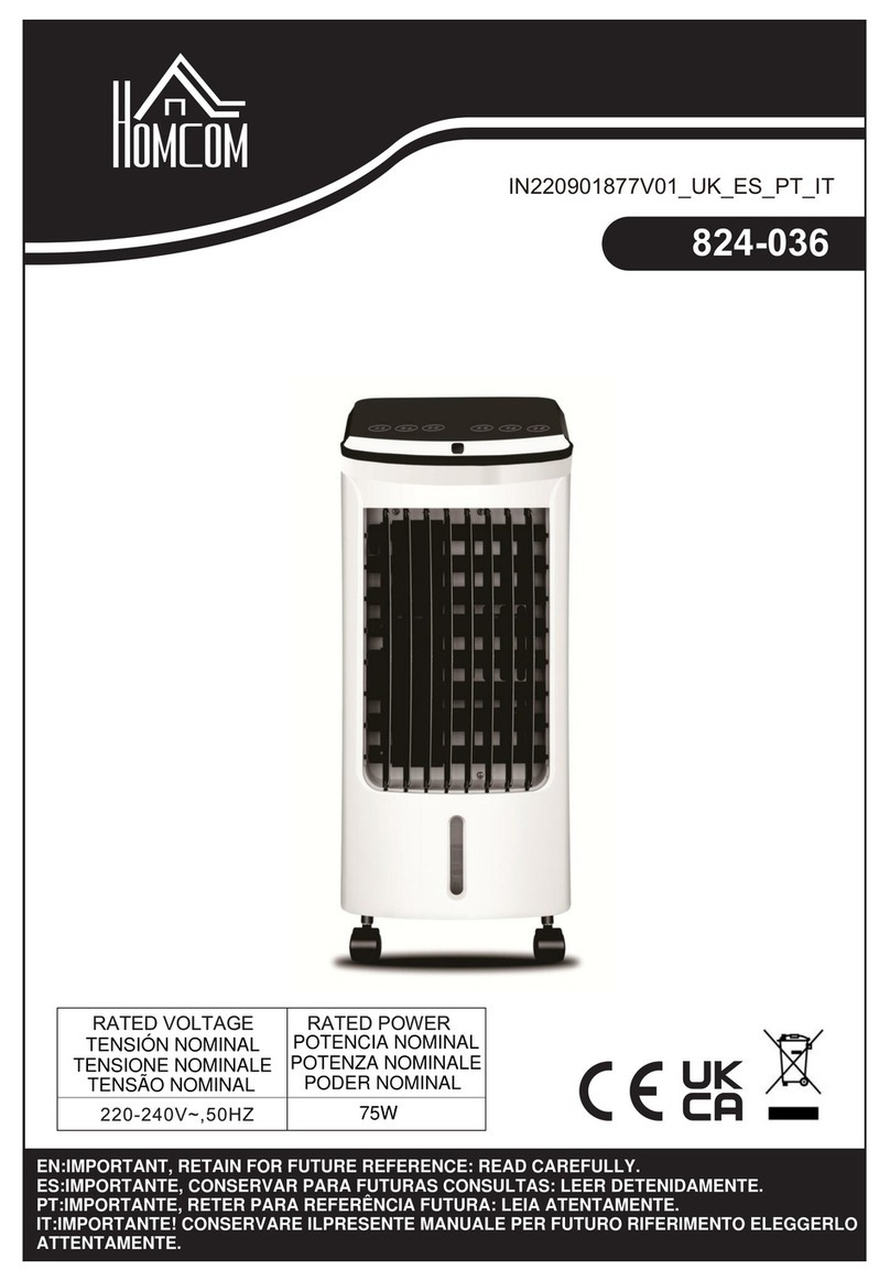 HOMCOM 824-036 User manual