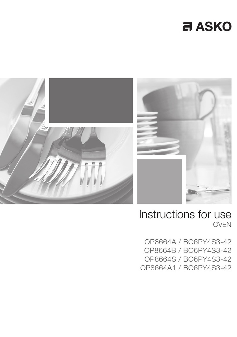 Asko OP8664A1 Instructions for use