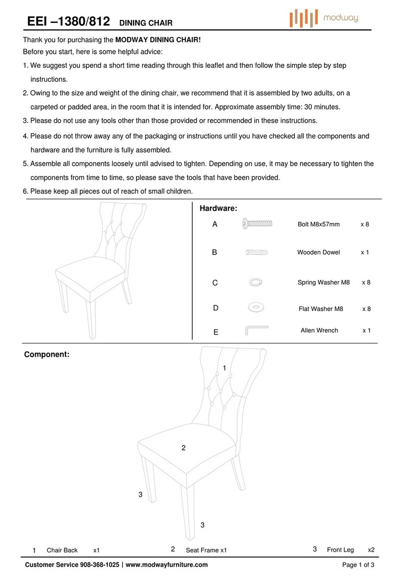 modway EEI-1380 manual