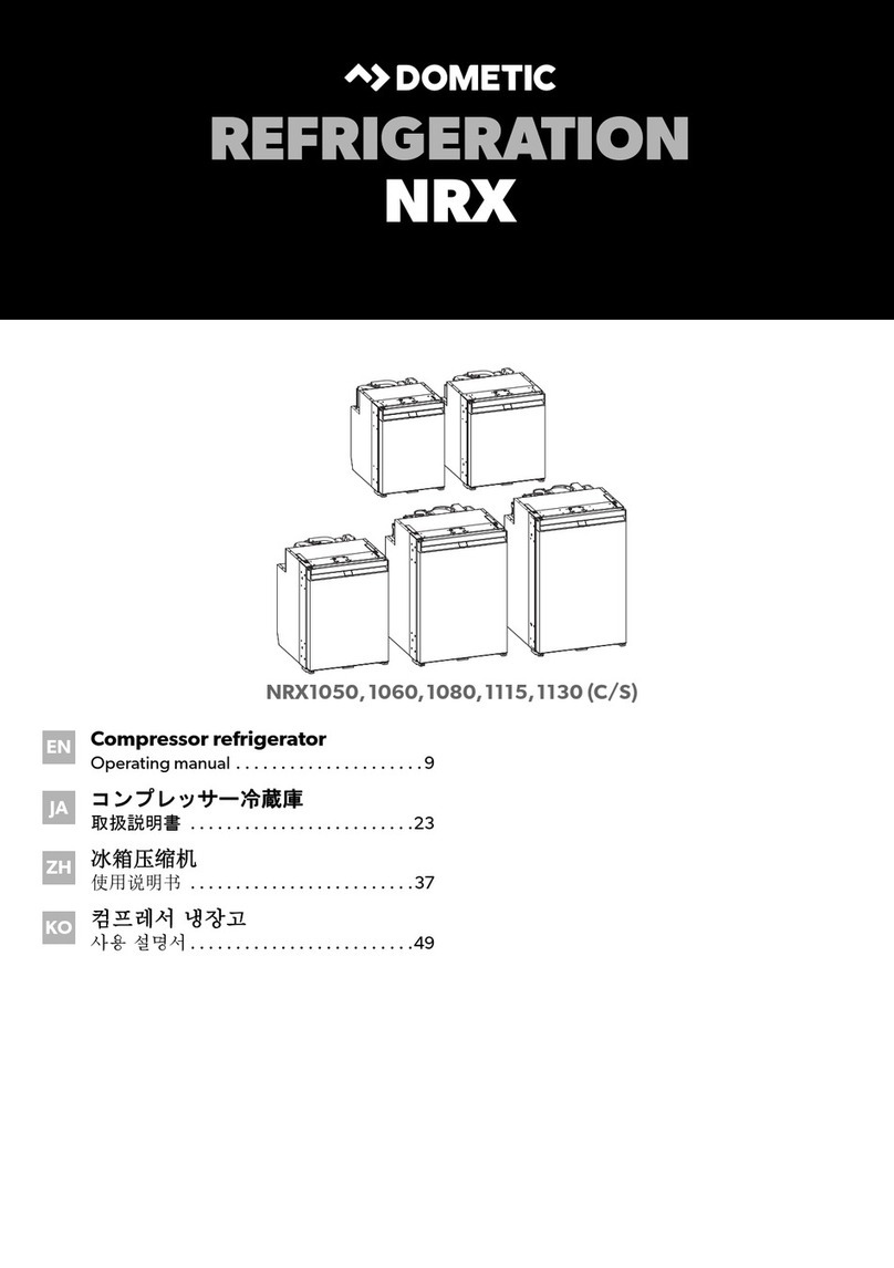 Dometic GROUP NRX1050 operating manual