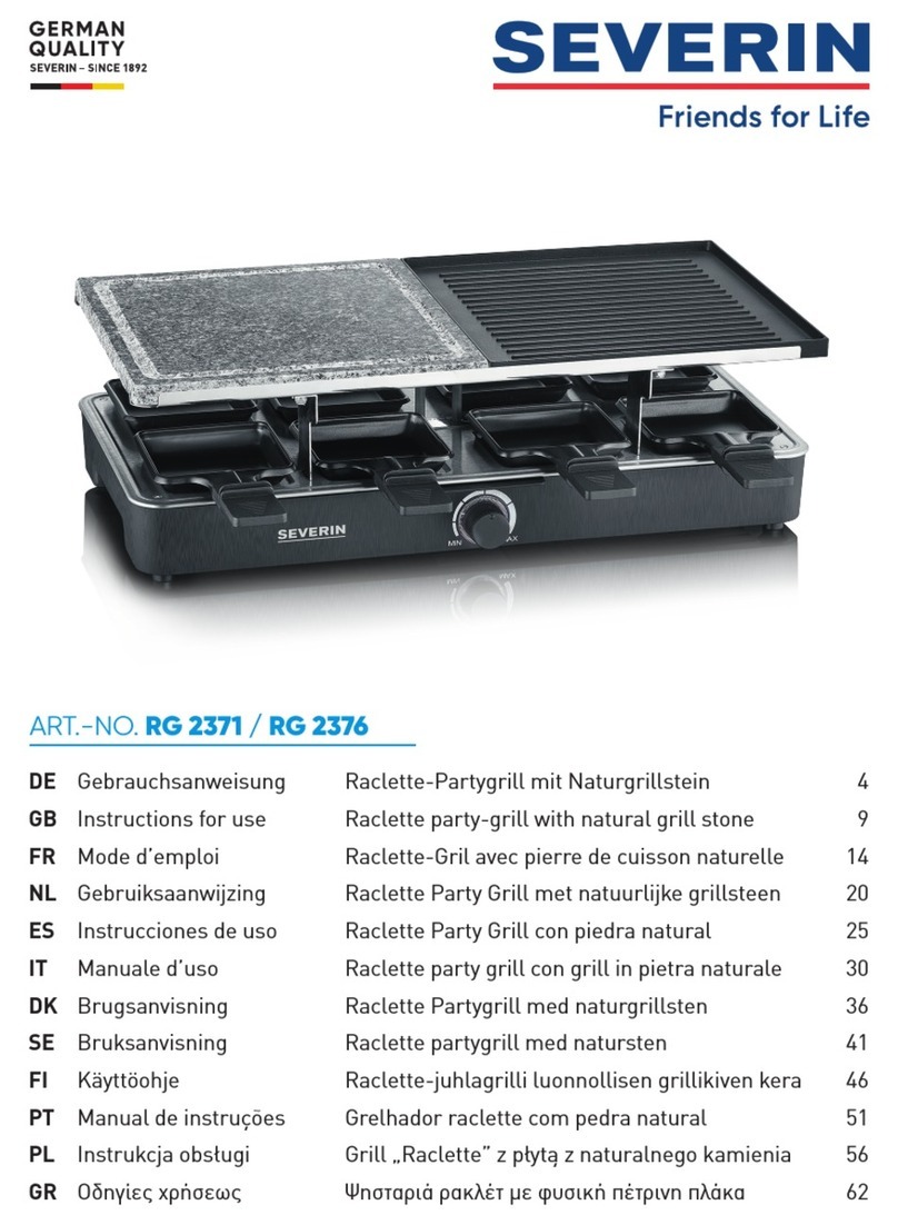 SEVERIN RG 2376 Instructions for use