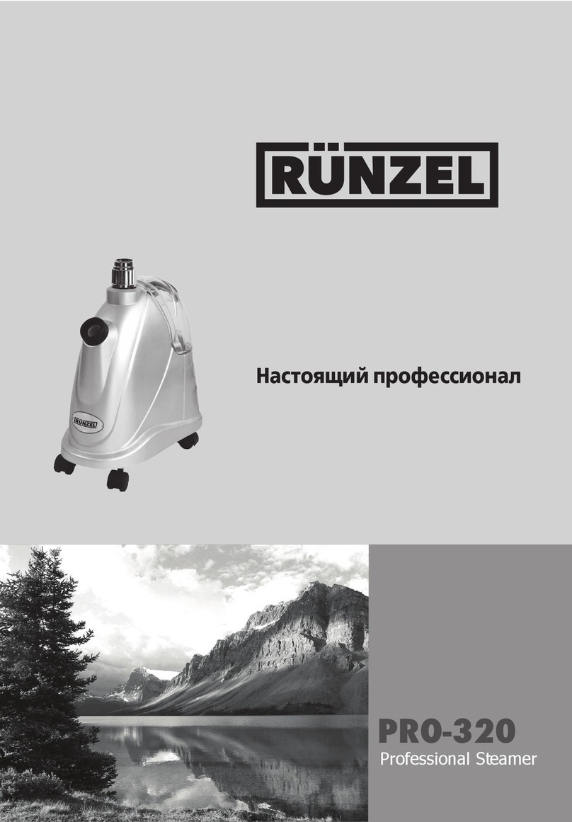 RUNZEL PRO-320 manual