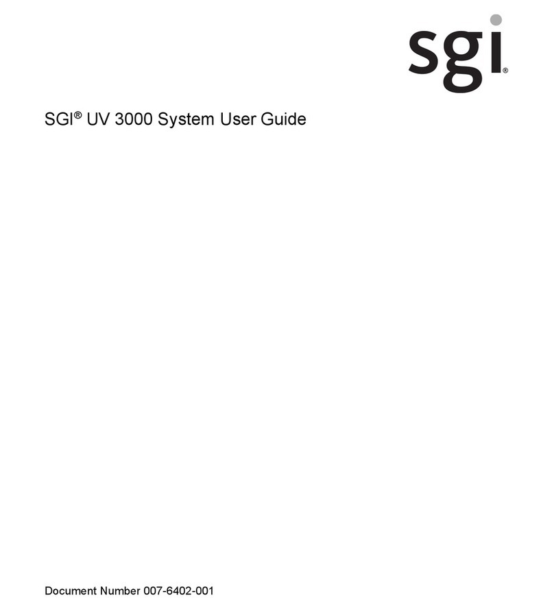 Silicon Graphics UV 3000 User manual