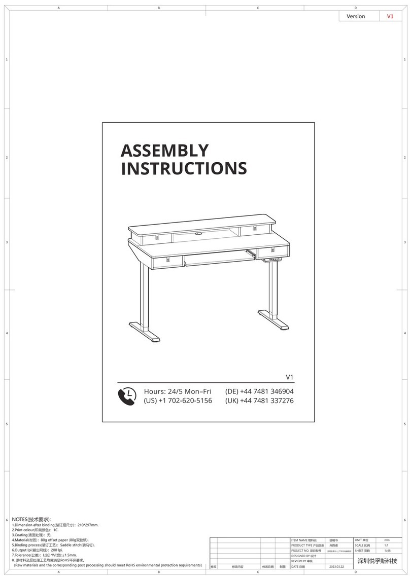 FEZIBO Brooklyn B Assembly instructions