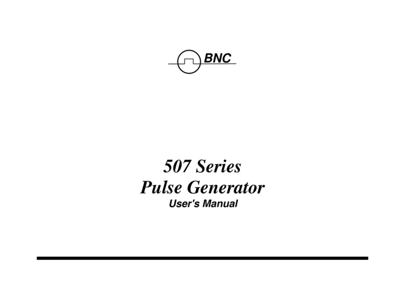 BNC 507 Series user manual
