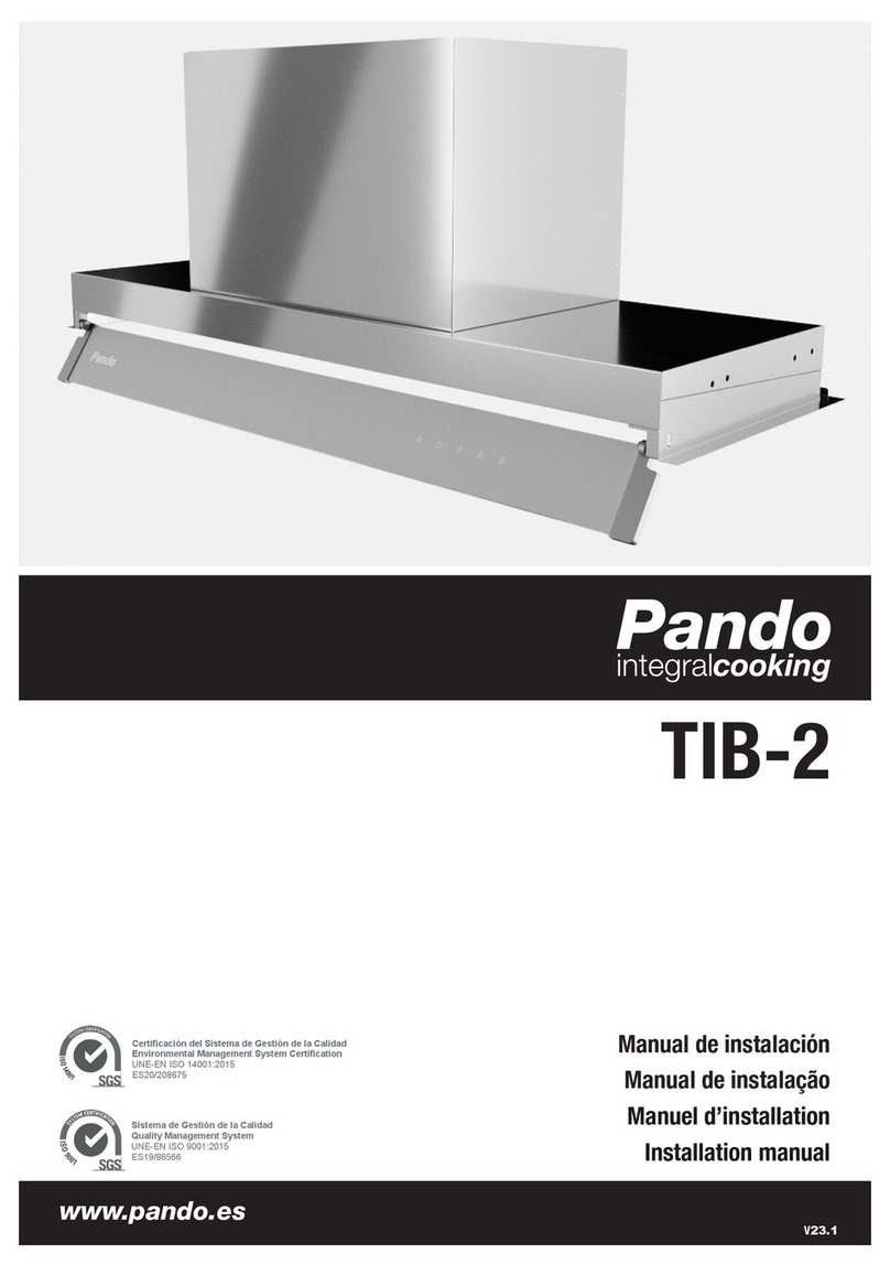 Pando TIB-2 installation manual