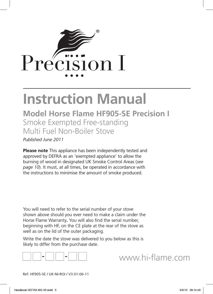 Hi-Flame Horse Flame HF905-SE Precision I instruction manual