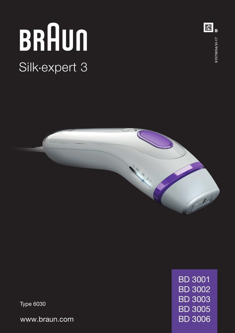 Braun Silk expert 3 BD 3002 User manual