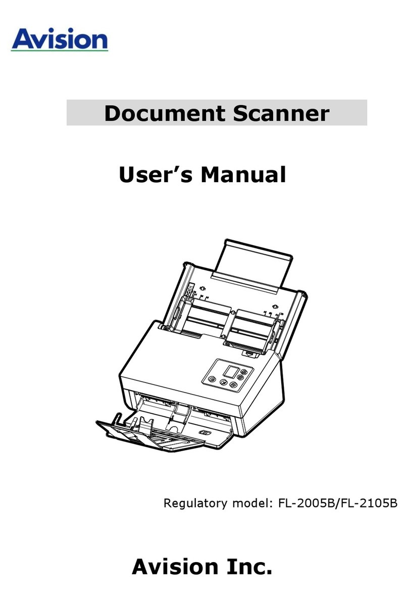Avision FL-2005B User manual