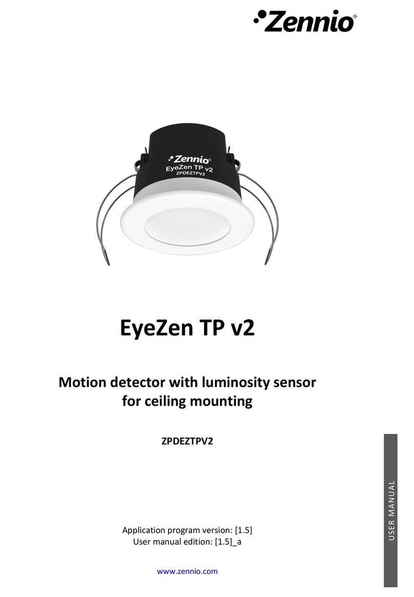 Zennio EyeZen TP v2 manual