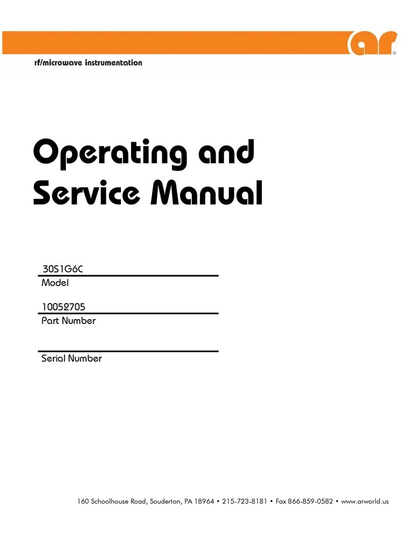 AR 30S1G6C Service manual