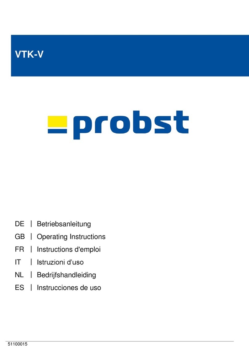 probst VTK-V User manual