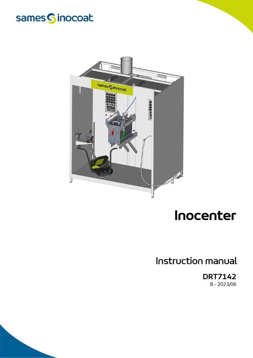 Sames Inocoat Inocenter instruction manual