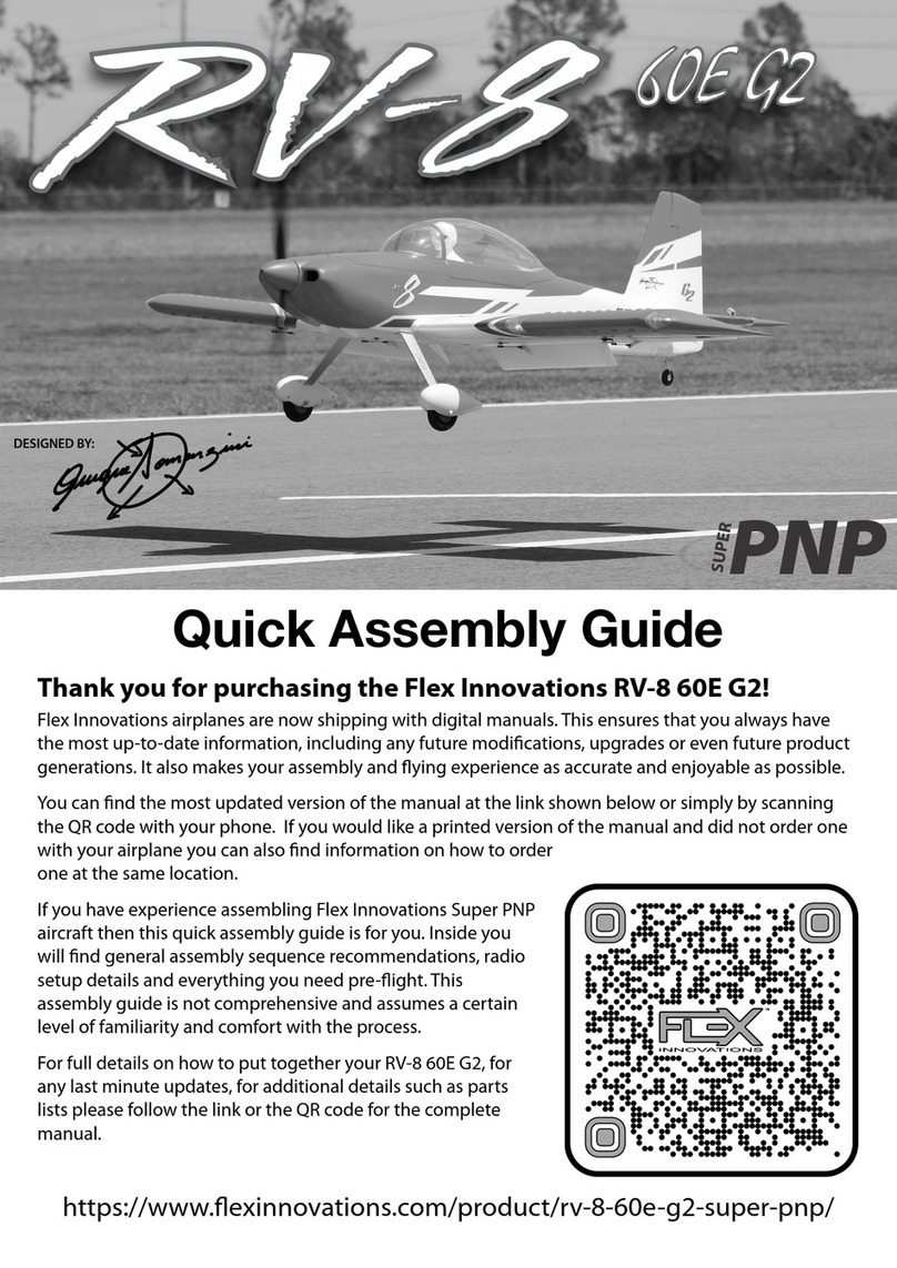 Flex innovations RV-8 60E G2 User manual