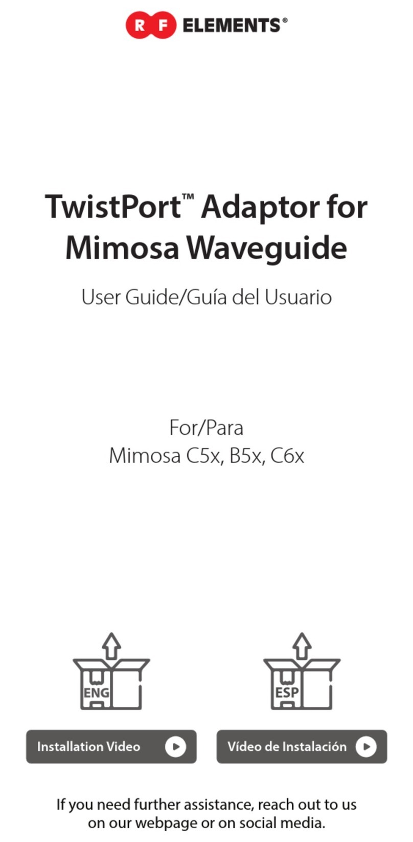 RF Elements TwistPort user guide