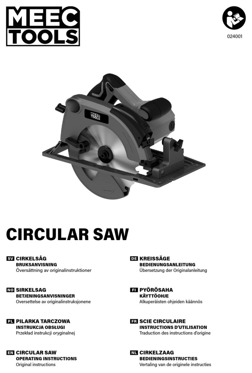 Meec tools 024001 User manual