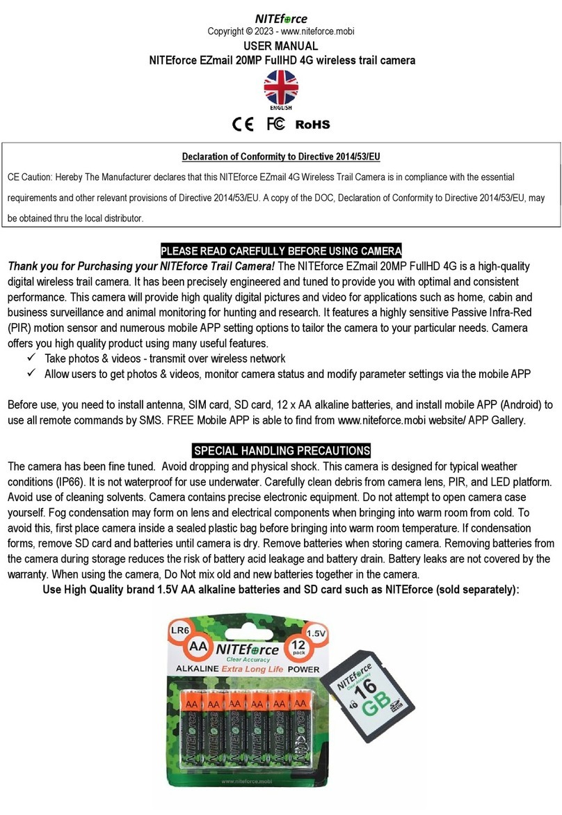 NITEforce EZmail user manual