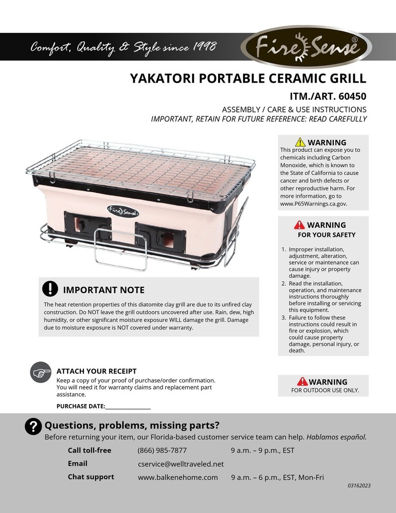 Firesense YAKATORI Quickspecs