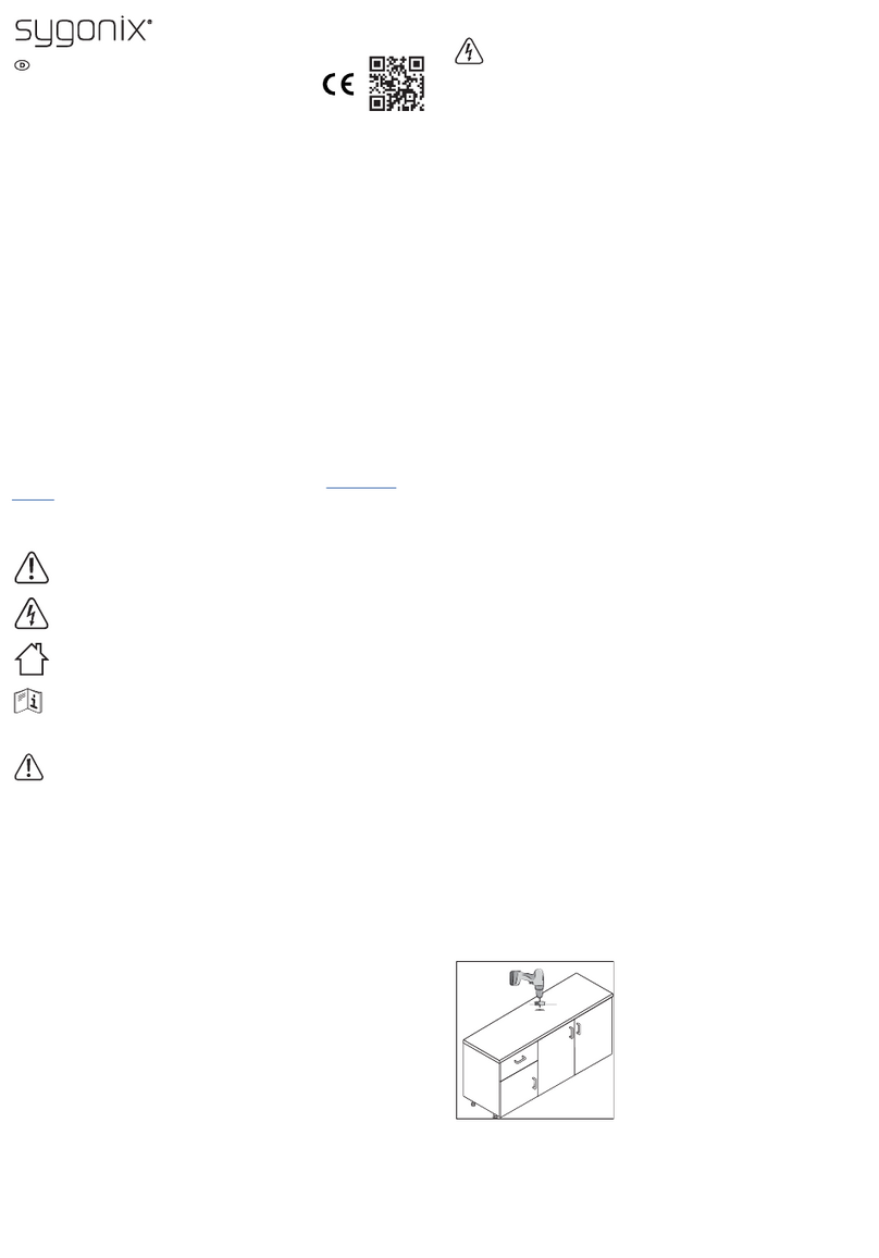 Sygonix 2498552 operating instructions