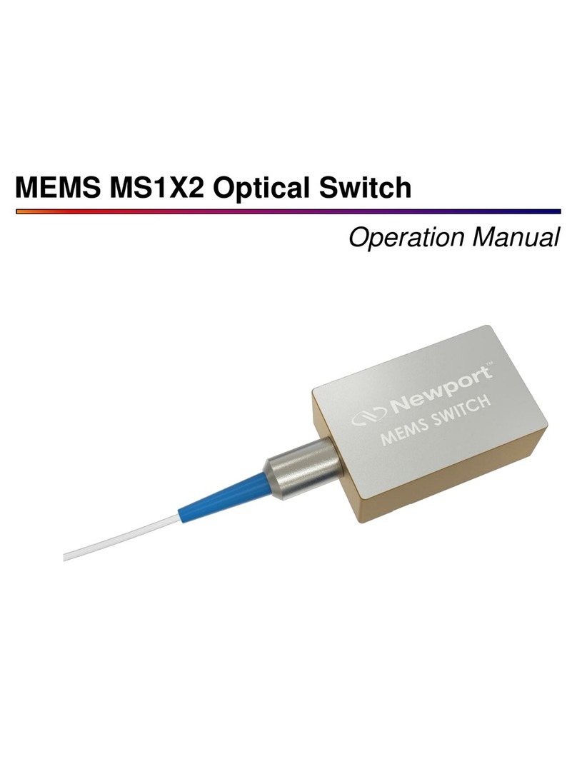 Newport MS-1315TT-12 Operation manual
