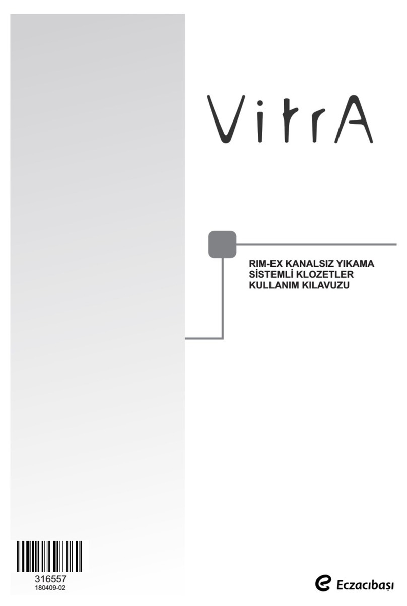 Eczacibasi Vitra RIM-EX user manual Eczacibasi Vitra RIM-EX user manual