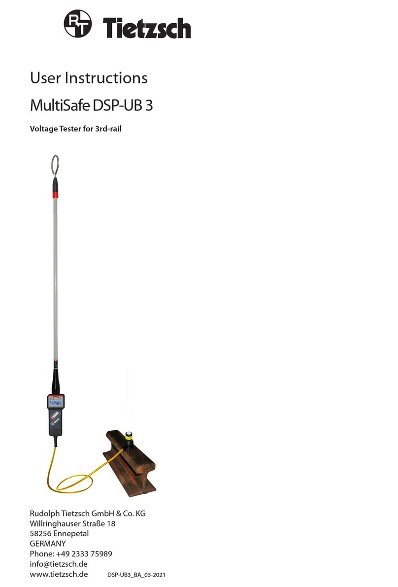 Tietzsch MultiSafe DSP-UB 3 User instructions