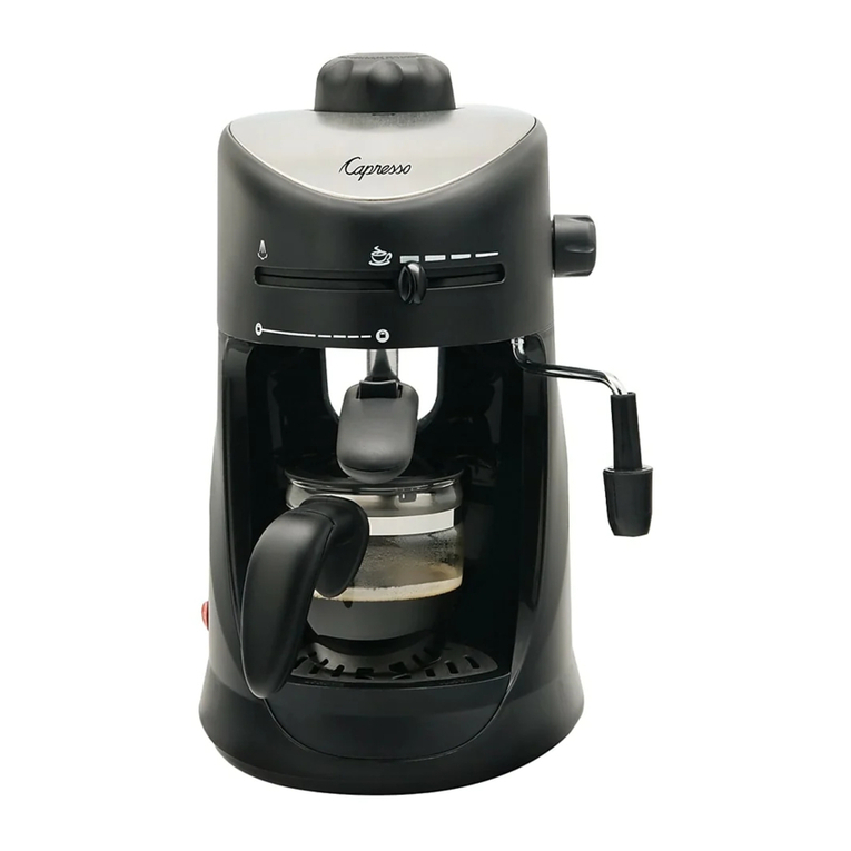 Capresso 303 user manual