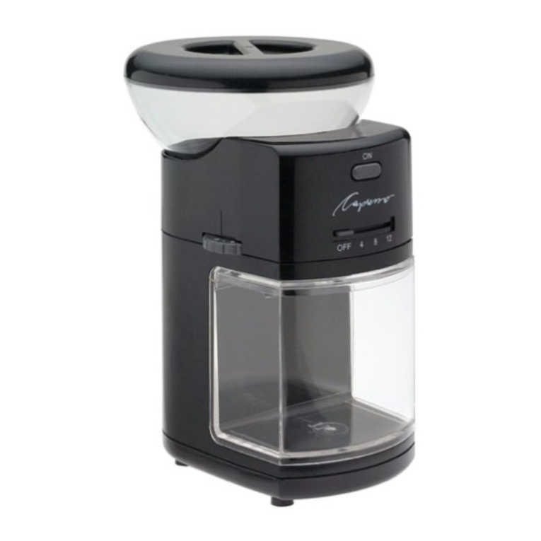 Capresso 551 User manual
