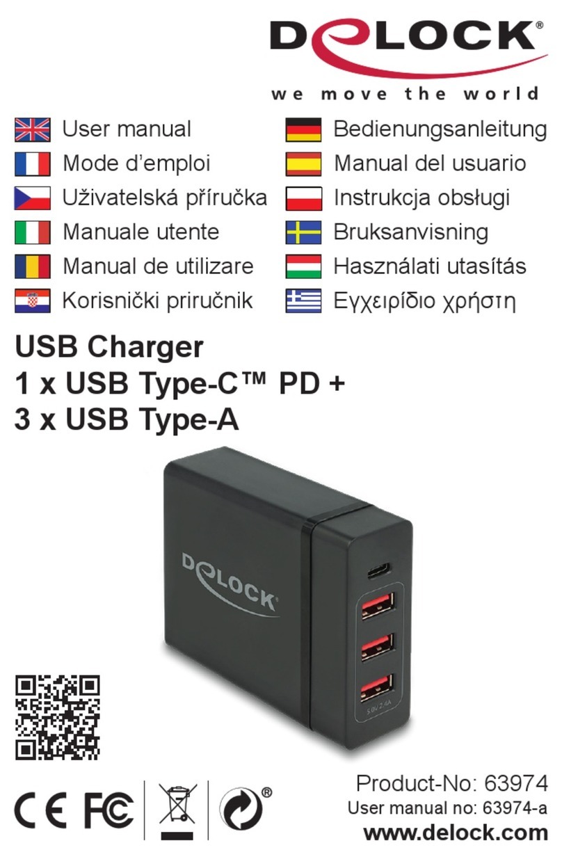 DeLOCK 63974 user manual