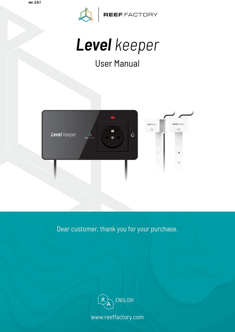 Reef Factory RFLK01 user manual