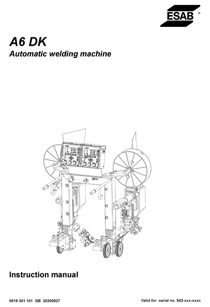 ESAB A6 DK instruction manual ESAB A6 DK instruction manual