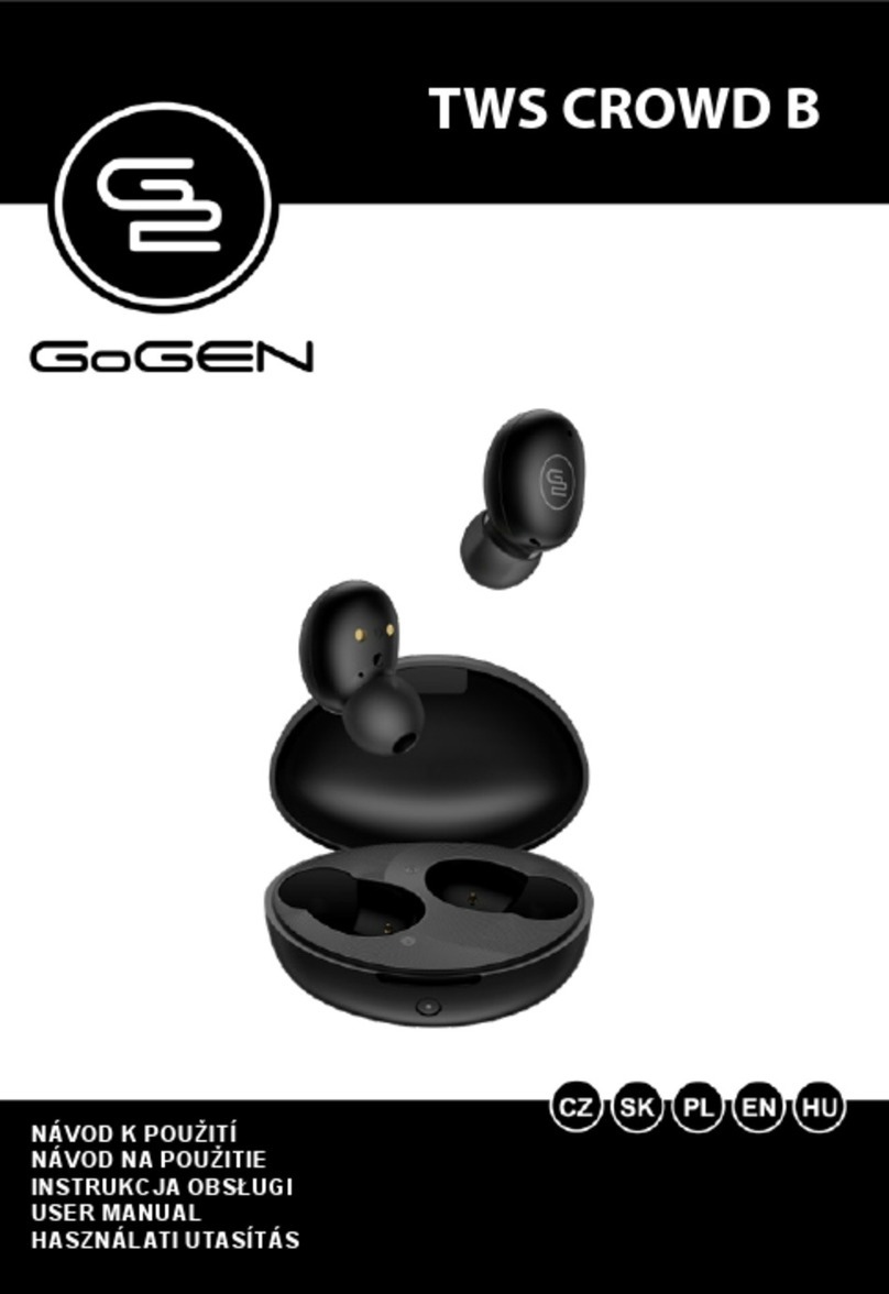 Gogen TWS CROWD B User manual