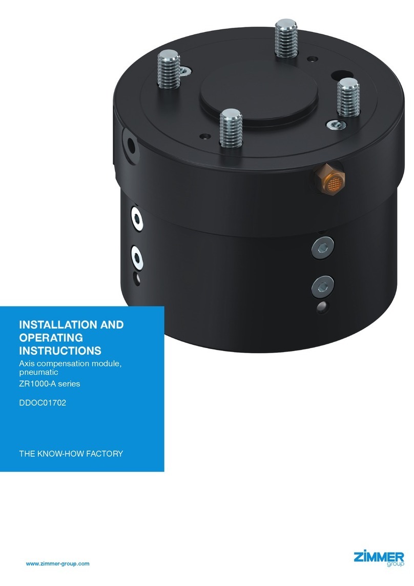 Zimmer ZR1000-A Series Installation and operating instructions
