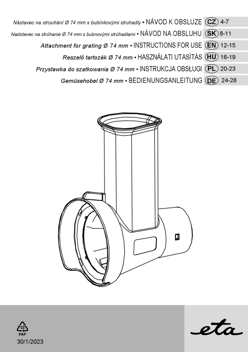 eta 002895090 Instructions for use
