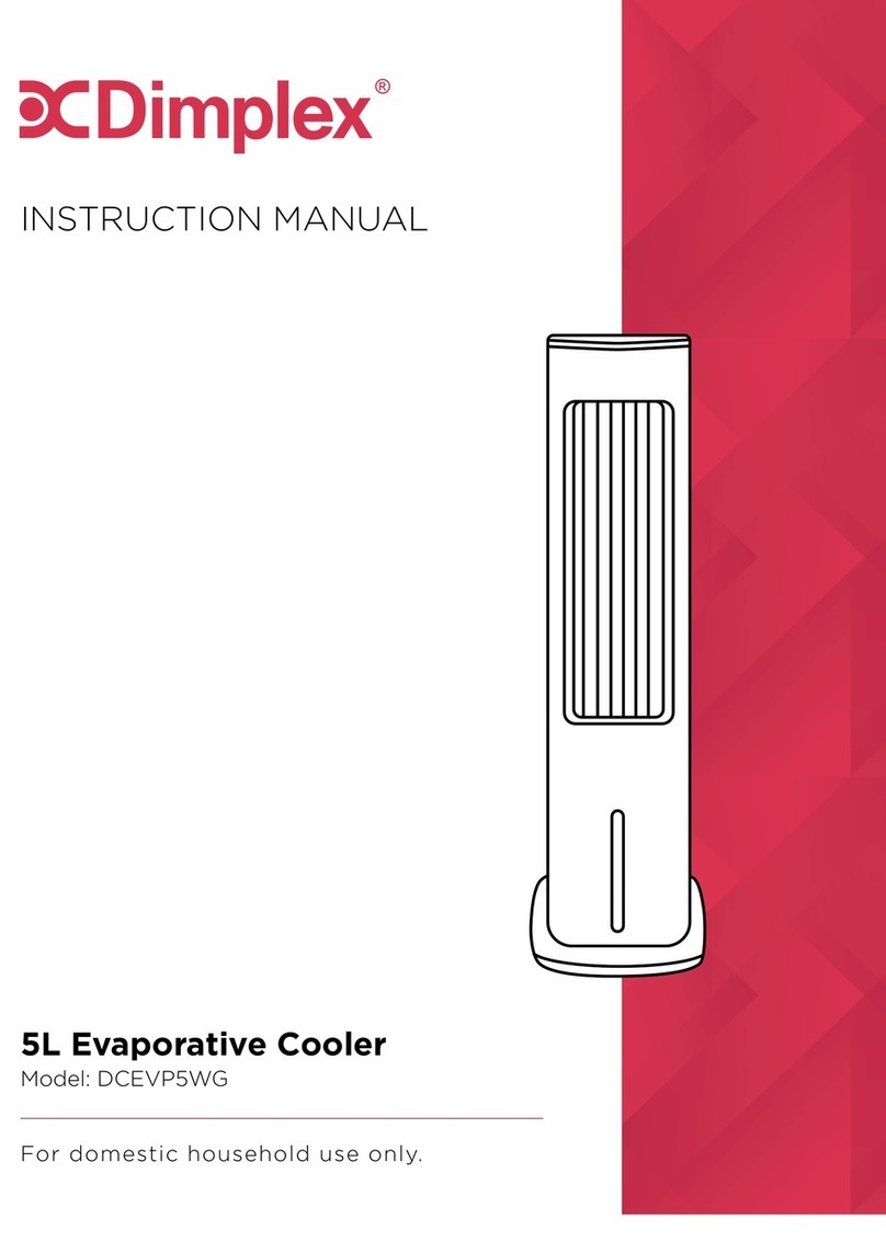 Dimplex DCEVP5WG instruction manual