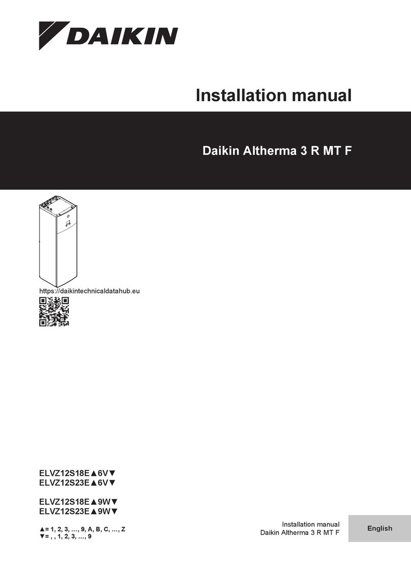 Daikin ELVZ-E9W installation manual