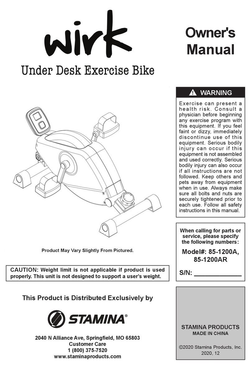 Stamina 85-1200A User manual