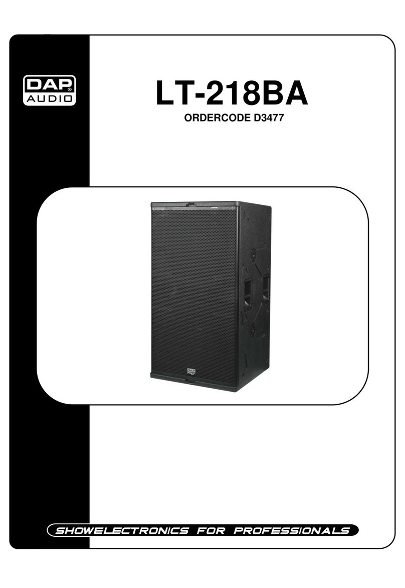 DAPAudio LT-218BA instructions