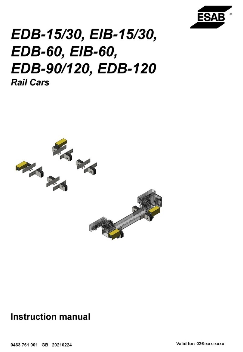 ESAB EDB-15/30 instruction manual