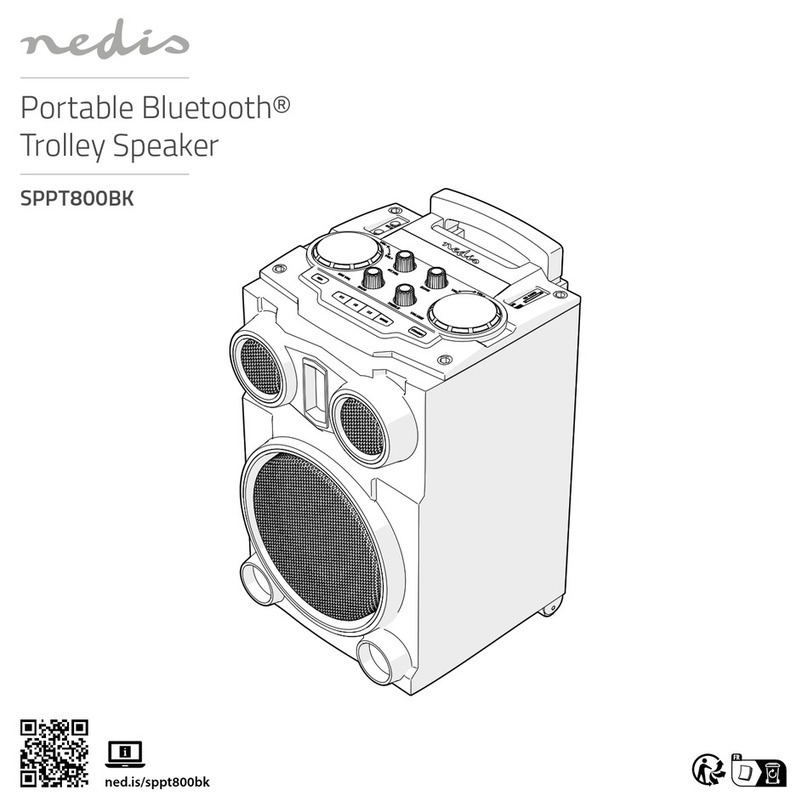 nedis SPPT800BK quick start guide