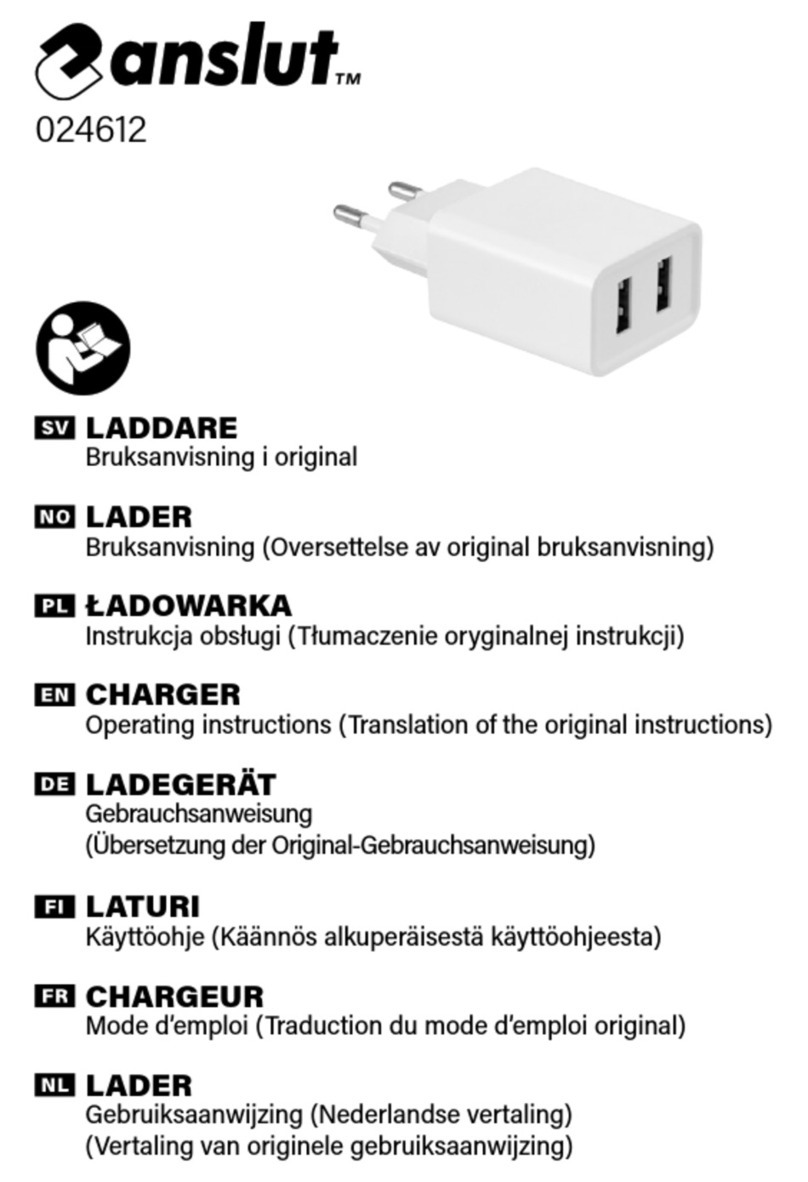 Anslut 024612 User manual