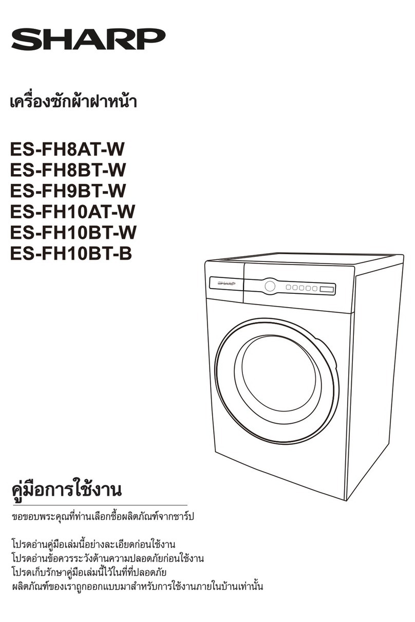Sharp ES-FH8AT-W User manual