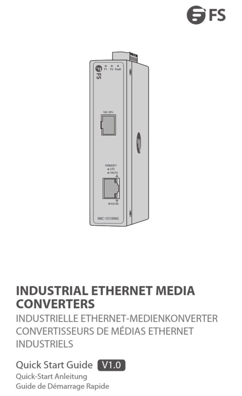 FS IMC-1S1XMG User manual
