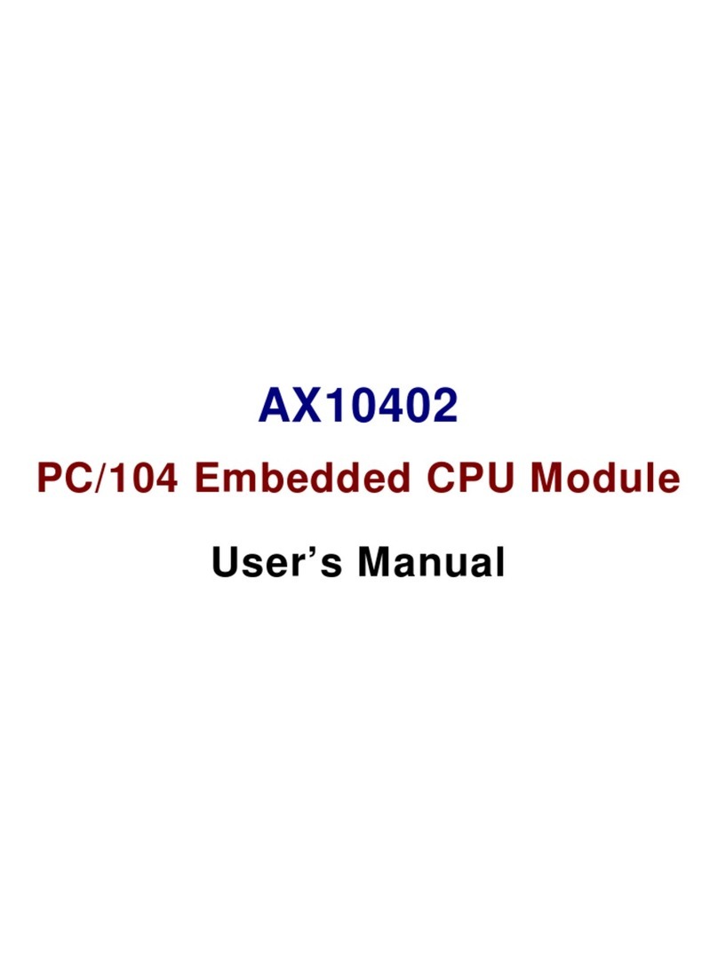 Axiom AX10402 user manual