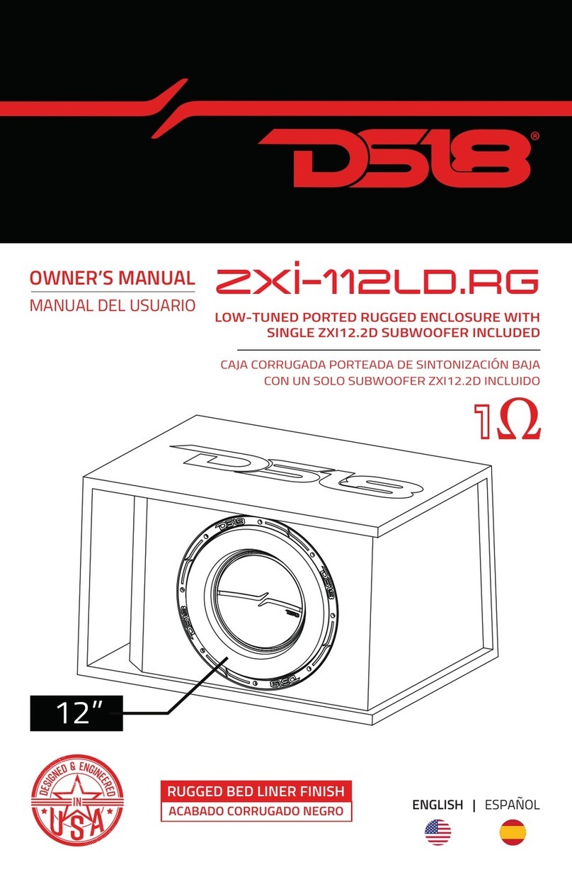 DS18 ZXi-112LD.RG User manual